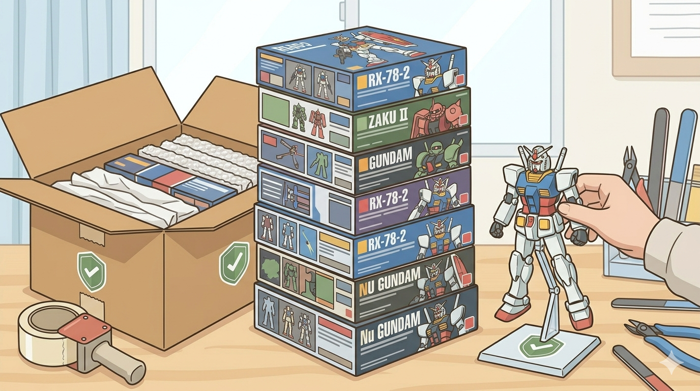 ガンプラを売ってみる