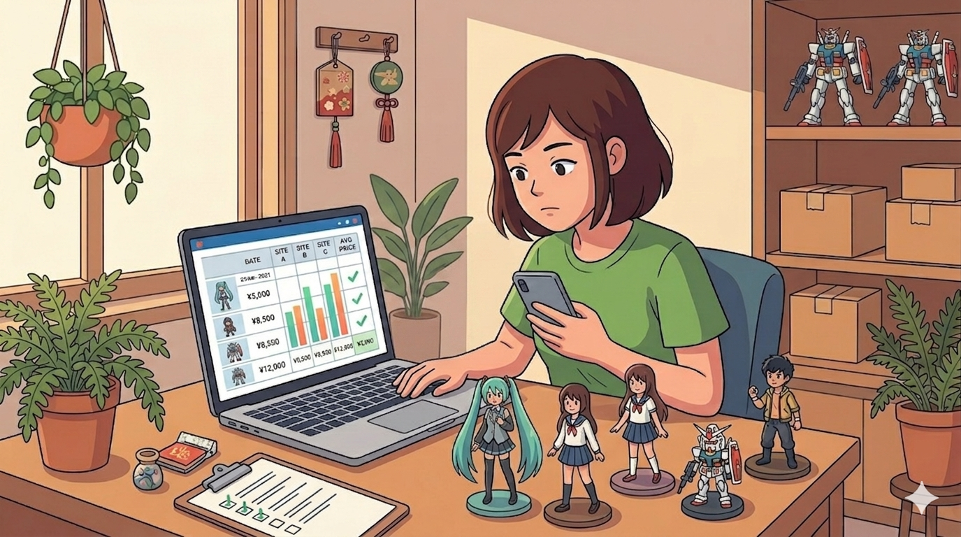 相場を調べる方法イメージ