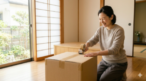 全部まとめてスッキリした女性