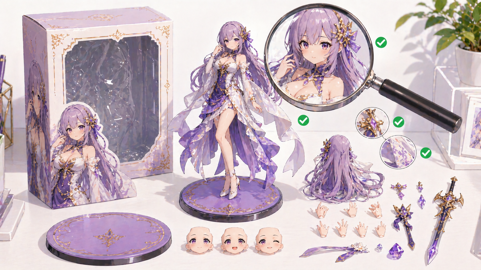 スケールフィギュア査定チェックポイント