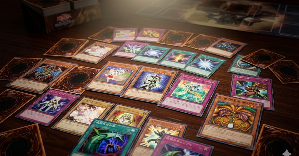 遊戯王カードのレアリティ別コレクション