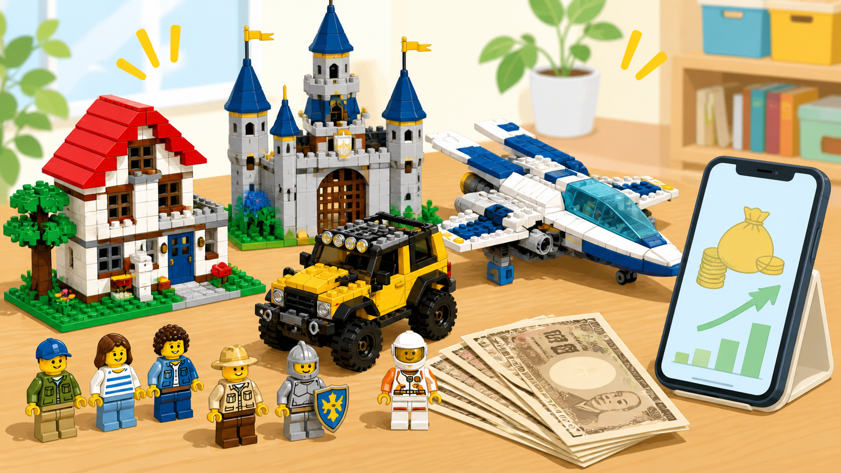 LEGOシリーズ別買取相場の比較